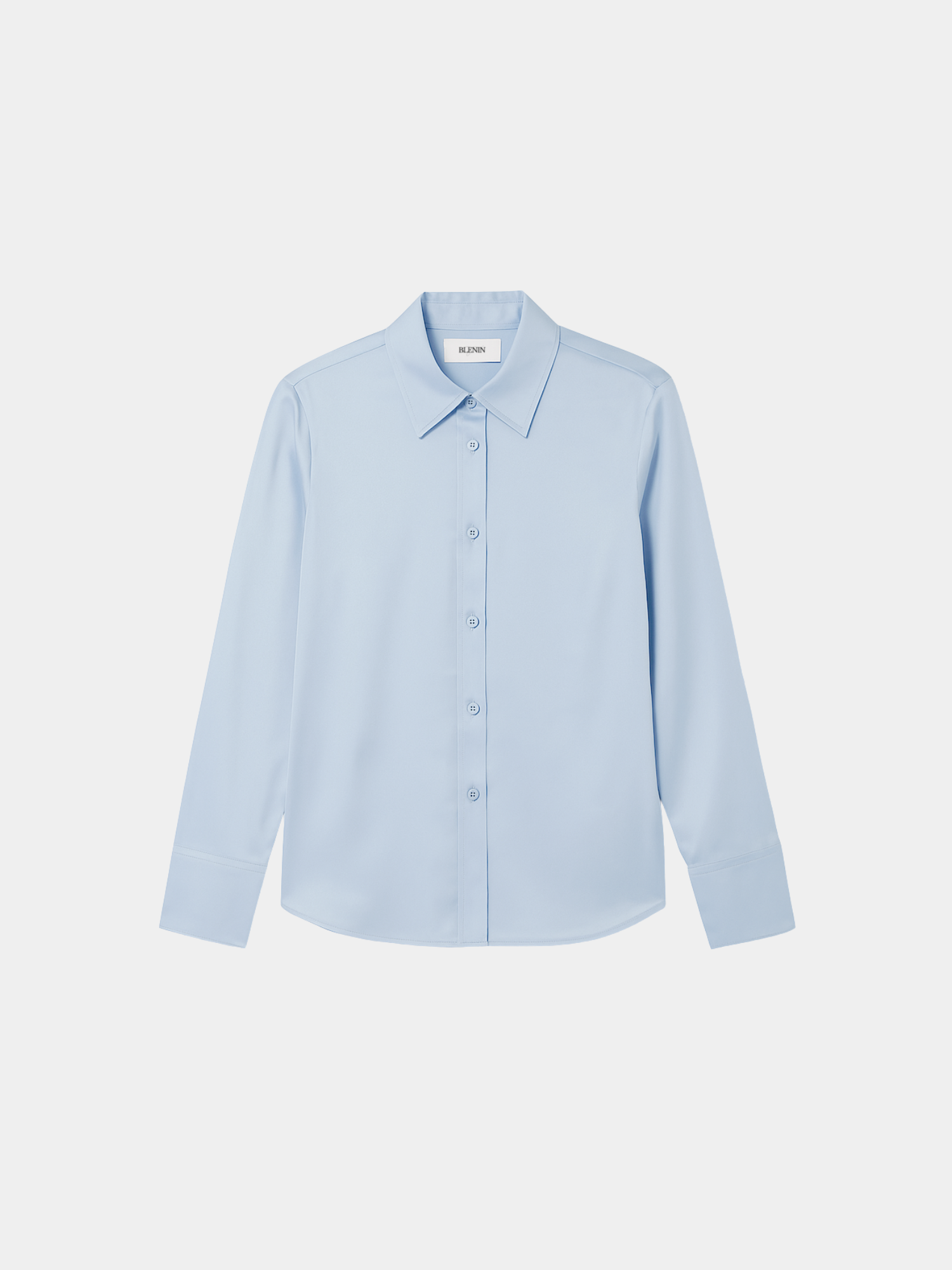 Camisa de satén de lujo